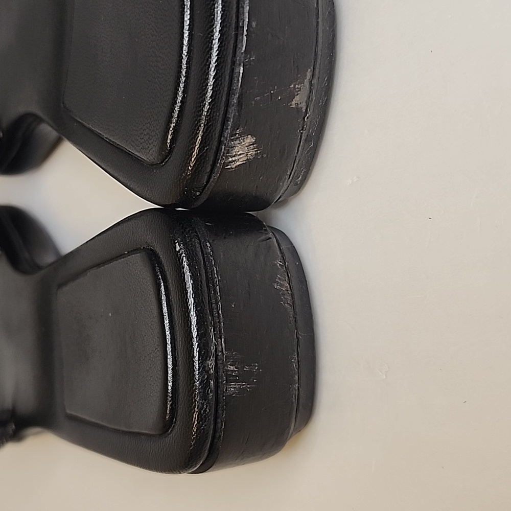Gucci Sandalo Suola Gomma Denim GG Nero Sandal - Picture 17 of 17